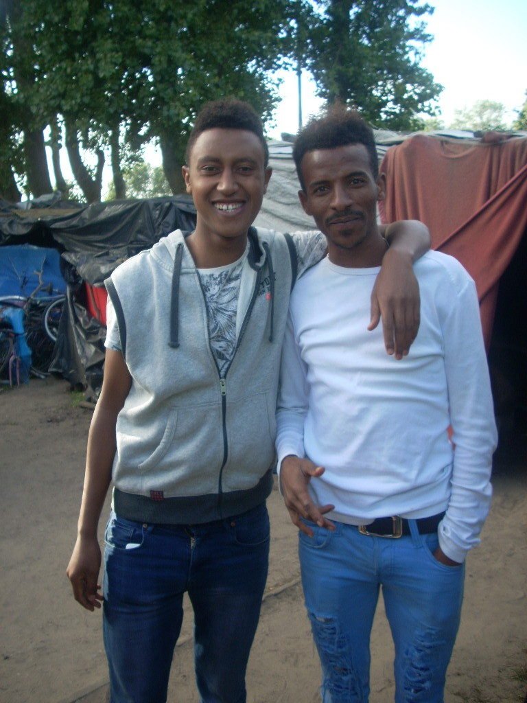 Jovens africanos da Eritreia