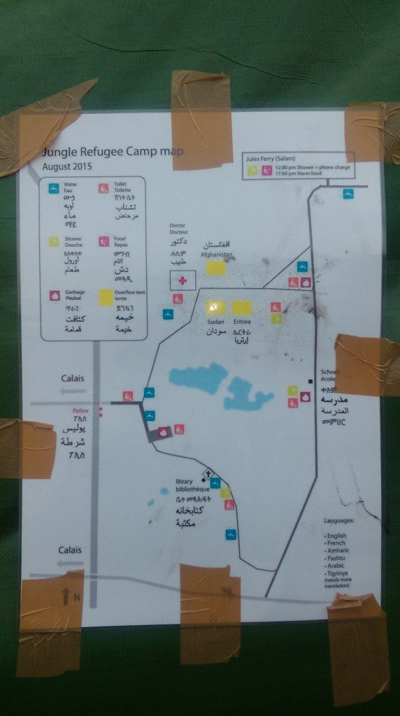 O incrível mapa da New Jungle deve ser fácil de decifrar para quem fez percursos como o do sírio Moayad