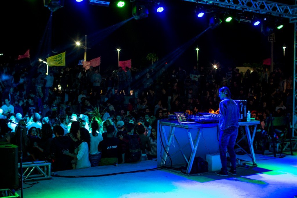 A DJ Flavya toca na Oca do Vento Festival 2017 - Foto divulgação