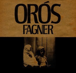 Hermeto com Fagner no encarte de "Orós" (1977)