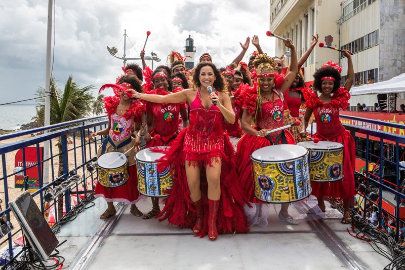Daniela Mercury no esquenta do carnaval 2015 - Fotos Célia Santos/DM 