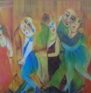 Exposição lança novos olhares sobre obra de Maria Luísa Serra de Castro "Cabaret". Reprodução