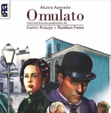 “O mulato” em quadrinhos "O mulato". Capa. Reprodução