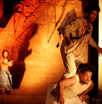 A cultura negra "Buraquinhos ou O vento É inimigo do Picumã", da Cia Carcaça de Poéticas Negras