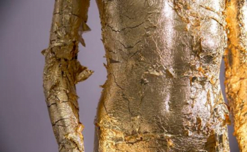 Performance com ouro no Sesc Avenida Paulista Élle de Bernardini realiza performance com ouro 18k no Sesc Avenida Paulista