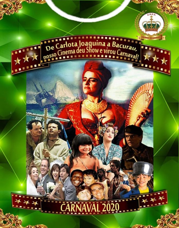 Carnaval 2020: Perseguição ao cinema vira enredo na avenida Império Ricardense no Carnaval 2020