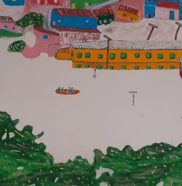 O artista da inundação Clemencir Donizete