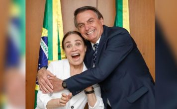 Bolsonaro nega recurso de Regina Duarte e pede devolução de R$ 319 mil Regina e Jair