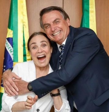 Bolsonaro nega recurso de Regina Duarte e pede devolução de R$ 319 mil Regina e Jair
