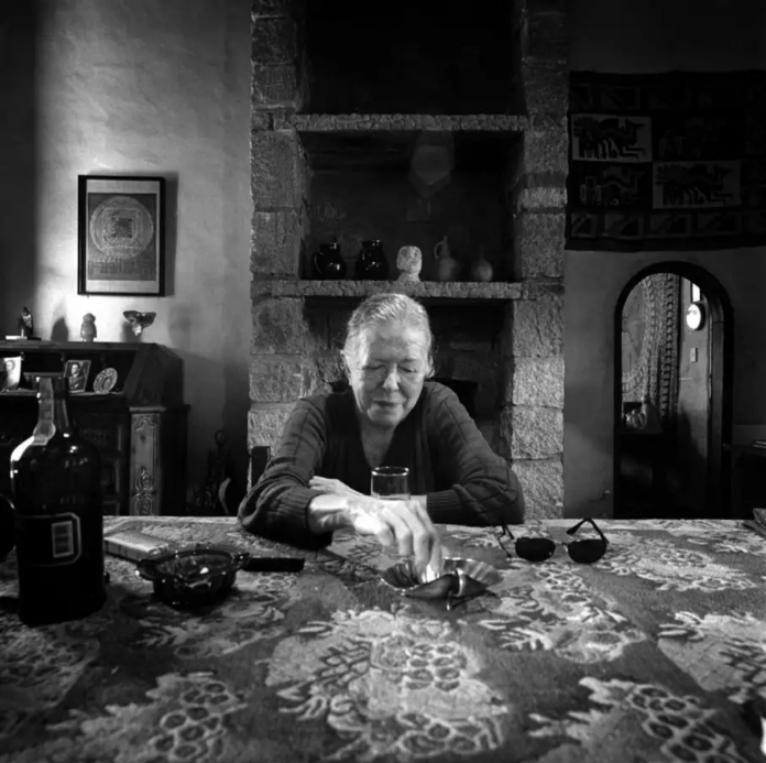 Hilda Hilst e o seu refúgio criativo no MIS Foto de Hilda Hilst