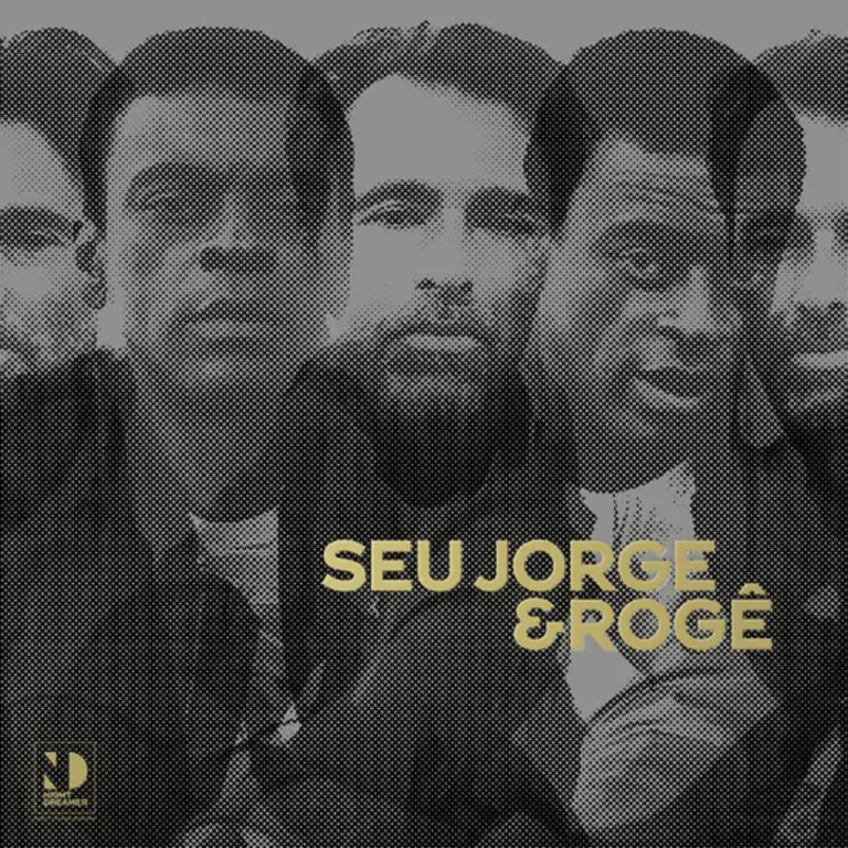 Gravado pela Night Dreamer, o encontro musical entre os parceiros cariocas Seu Jorge e Rogê é elaborado entre vozes, violões e percussões