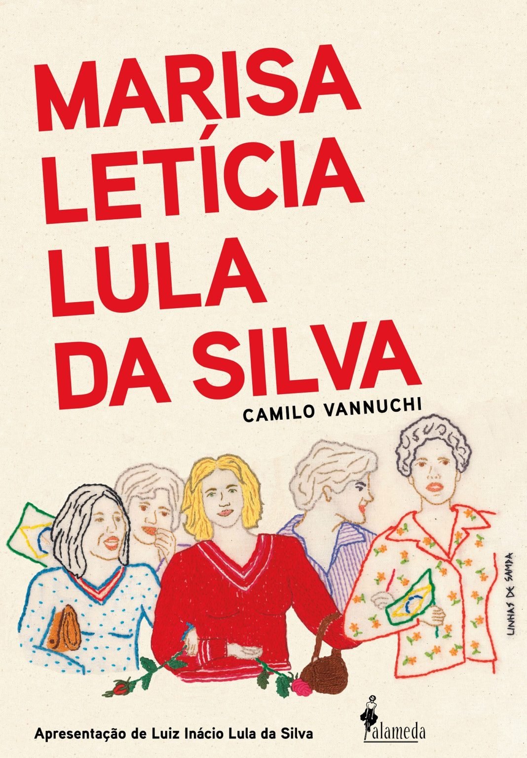 Capa do livro Marisa Letícia Lula da Silva