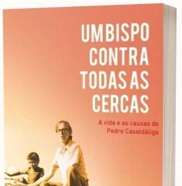 Casaldáliga, mártir vivo Um bispo contra todas as cercas: a vida e as causas de Pedro Casaldáliga. Capa. Reprodução