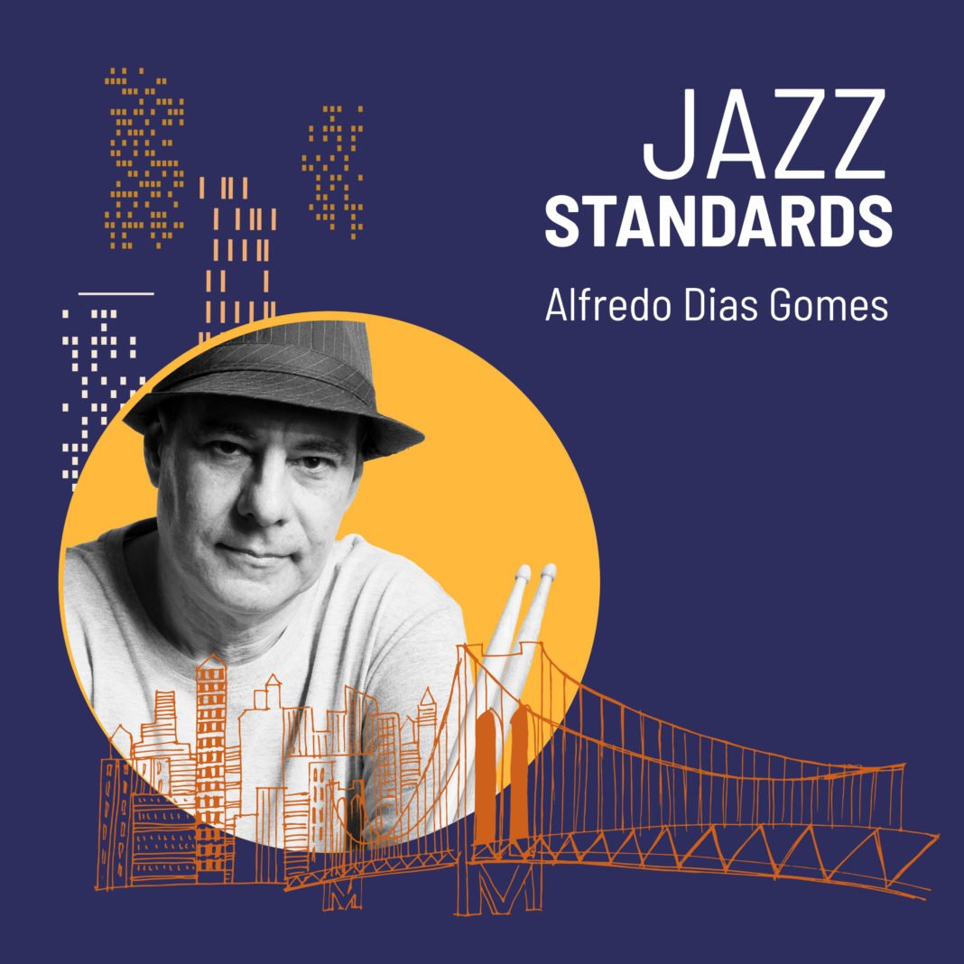 Capa do CD Jazz Standards com Alfredo Dias Gomes,