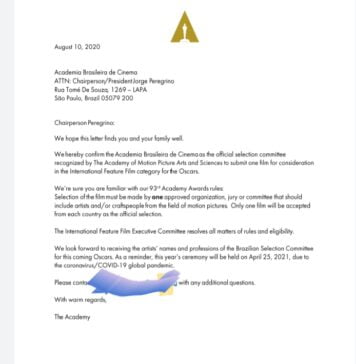 Hollywood exclui governo Bolsonaro da escolha do Oscar