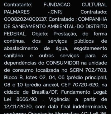 A via crúcis da Fundação Palmares