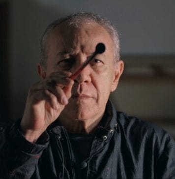 O espírito selvagem de Siron Franco Siron. Tempo sobre tela. Frame. Reprodução