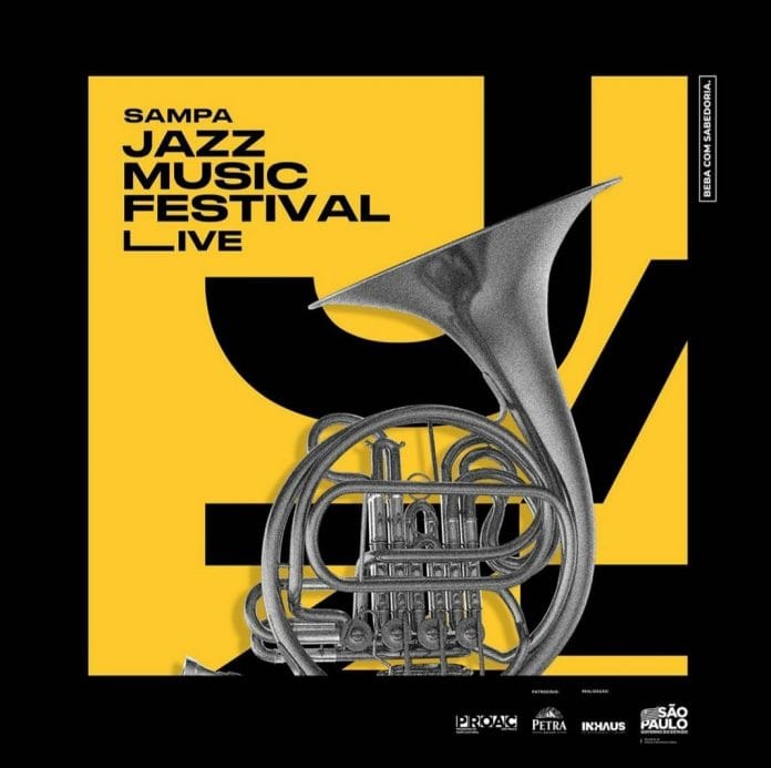 “O jazz pode ser tudo” Sampa Jazz Fest. Cartaz. Reprodução