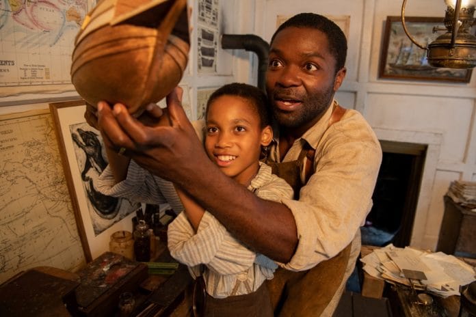 O país das maravilhas e a terra do nunca no mesmo quintal Jordan A. Nash e David Oyelowo em cena de "Alice e Peter". Foto: divulgação