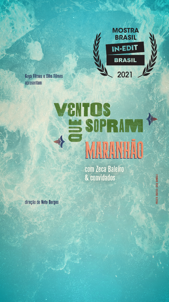 "Ventos que Sopram Maranhão". Arte: Lucia Gambelli. Cartaz. Reprodução