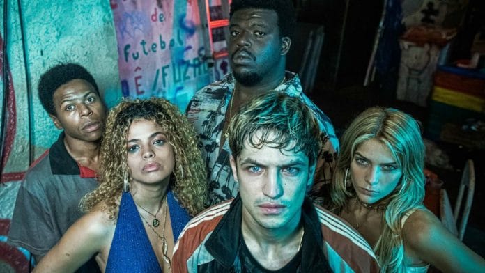 Dom, a crônica da violência Cartaz da série "Dom", na Amazon Prime Vídeo