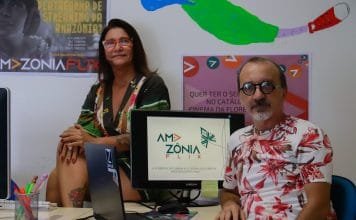 A pandemia do streaming Zienhe Castro e Manoel Leite, da Amazônia Flix, é uma das plataformas na pandemia do streaming