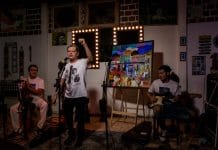 De Cajari pra passarela Homenageado da Turma do Quinto ano que vem, Josias Sobrinho durante a live de lançamento do disco coletivo "Vinil & Poesia", idealizado pela dj Vanessa Serra. Foto: Adriana Benvinda