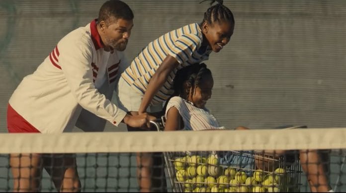 ‘King Richard: Criando Campeãs’ conta uma meia história Cena de King Richard: Criando Craques