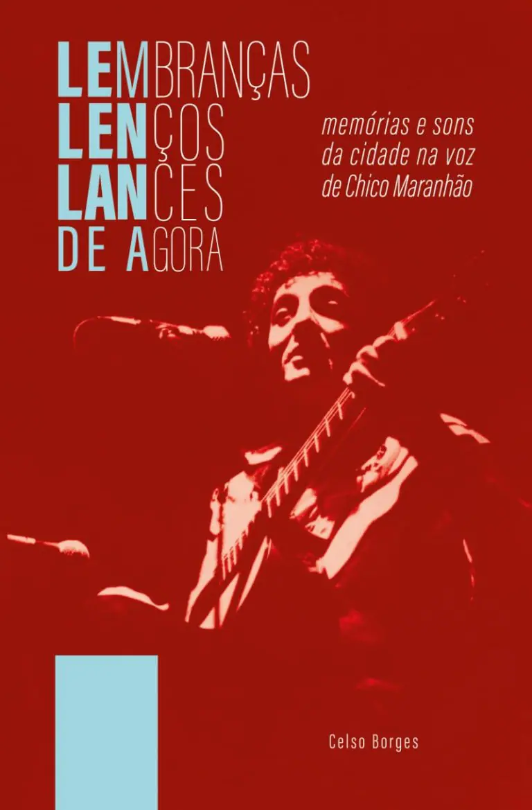 Lembranças, lenços, lances de agora. Capa. Reprodução