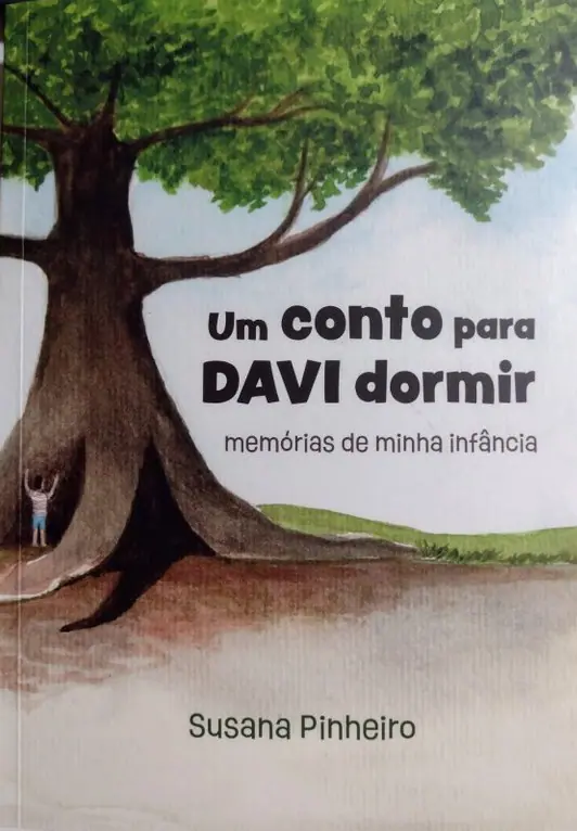 Um conto para Davi dormir. Capa. Reprodução