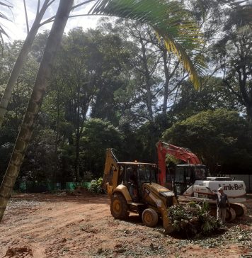 Edificação é demolida dentro do Ibirapuera para erguer centro esportivo