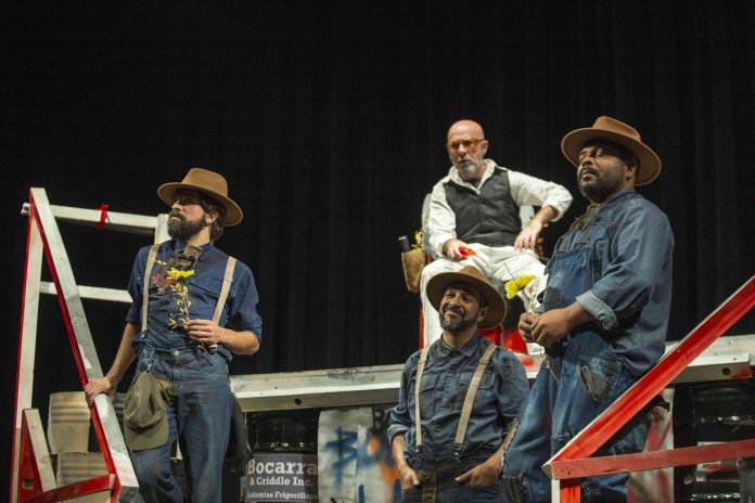 A boa surpresa de “Terra de Matadouros” Cena de "Terra de Matadouros", da Brava Companhia