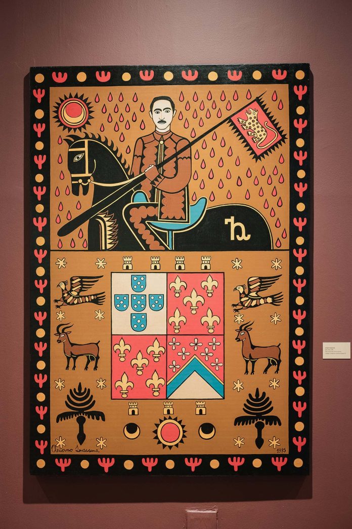 CCBB celebra os 50 anos do Movimento Armorial Pintura de Ariano Suassuna, criador do Movimento Armorial