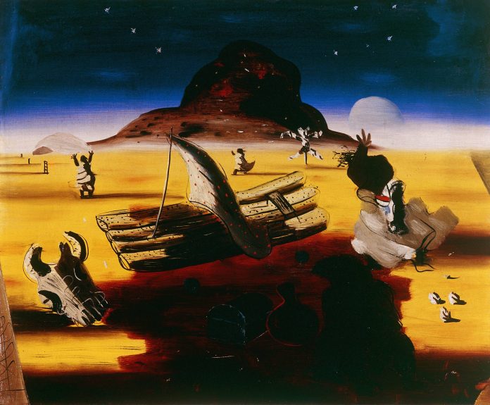 Portinari em dose dupla: no Rio e em São Paulo "Jangada e Carcaça", pintura a óleo de Portinari