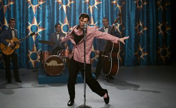 “Elvis” é espetáculo Cena de "Elvis" (2022), de Baz Luhrmann