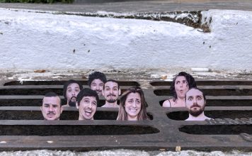 Filarmônica de Pasárgada despe São Paulo em “PSSP” Montagens fotográficas alegorizam a homenagem crítica da Filarmônica de Pasárgada à capital paulista - fotos Zé Vicente