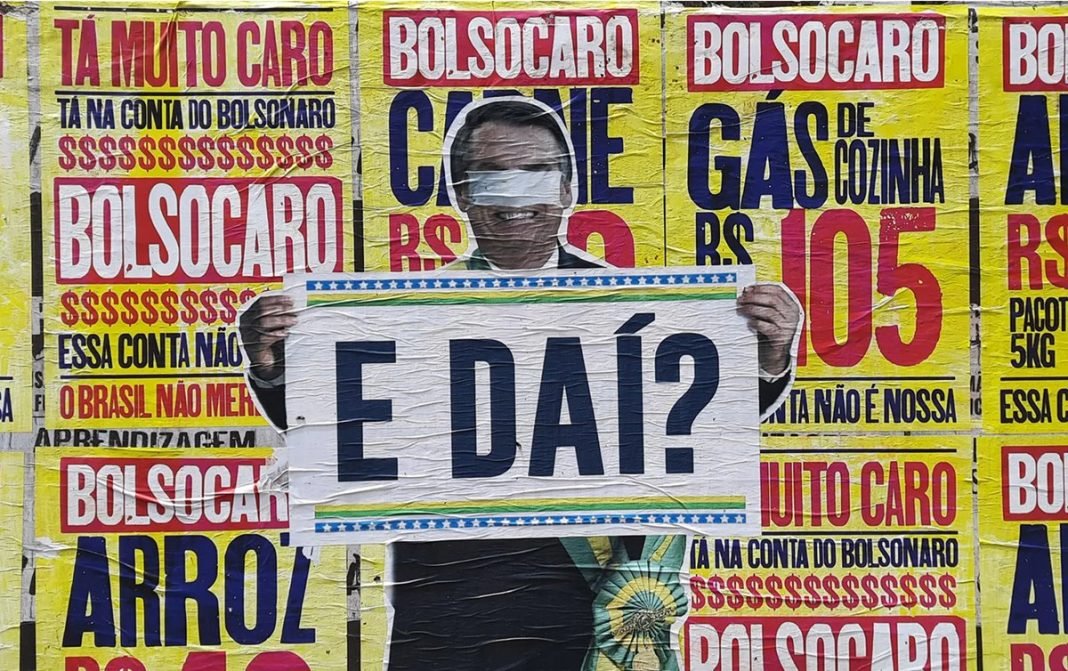 Bolsonaro devolveu o Brasil ao mapa da fome. Foto: reprodução