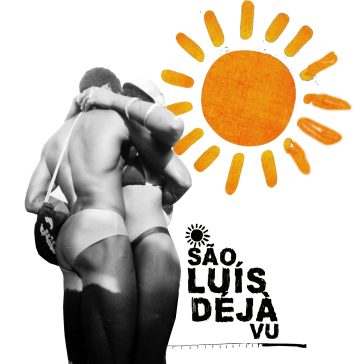 Beto Ehong homenageia São Luís em novo clipe, com participação de Nairon Botão São Luís déjà-vu. Capa do single. Reprodução