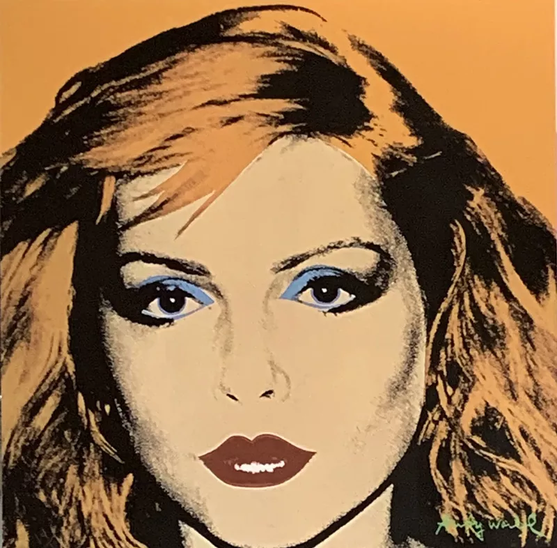 Debbie Harry, por Andy Warhol, em 1980