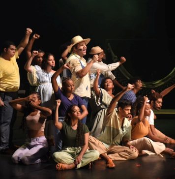 Musical “Bandeira de aço” encerra hoje sua temporada de estreia Fotos: Quilana Viegas e Veruska Oliveira. Divulgação