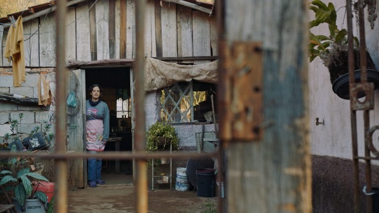 Irene (Maeve Jenkings) vem ver o que aconteceu com o Brasil em "Carvão"