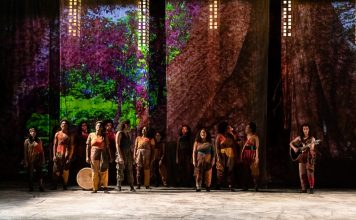 Um manifesto poético, político e plural Ensaio do espetáculo "Amazonias" no Sesc Pinheiros. Fotos: Matheus Jose Maria. Divulgação