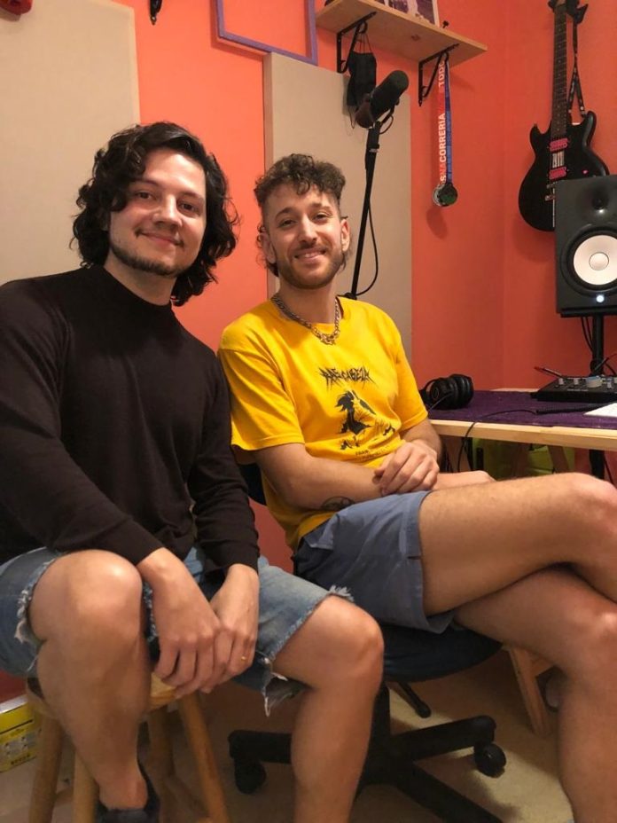 Caminhando para reencontrar a liberdade Gabriel Aragão e Mateo Piracés-Ugarte. Foto: divulgação