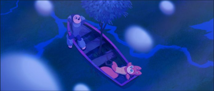 Animação de Alê Abreu discute o progresso a qualquer preço "Perlimps". Frame. Reprodução