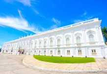 Música para ver, arquitetura para ouvir O Palácio dos Leões, no Centro histórico de São Luís, será homenageado em concerto que une música e arquitetura. Divulgação