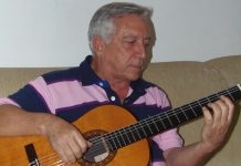 Violonista Turíbio Santos recebe homenagem e se apresenta em São Luís O violonista Turíbio Santos durante entrevista à Chorografia do Maranhão, em 2013. Foto: Rivânio Almeida Santos. Divulgação