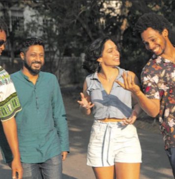 Intercontinental! Quem diria! Era só o que faltava! Isaías Alves, Anurag Naidu, Alba Santos e Aniel Someillan: a química em "Odyssey". Foto: divulgação