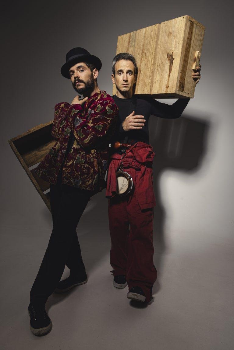 Daniel Warren e João Bienemann, em "Paradoxo Hamlet"