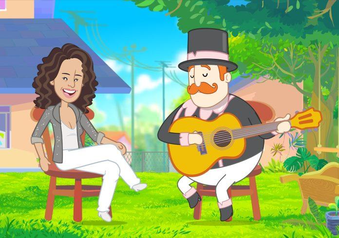 Mundo Bita recria sucesso de Simone com participação da cantora "Cigarra". Frame. Reprodução