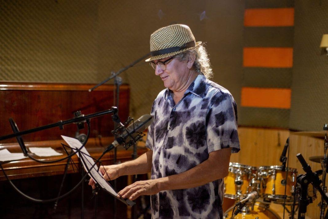 Gildomar Marinho em estúdio. Foto: divulgação